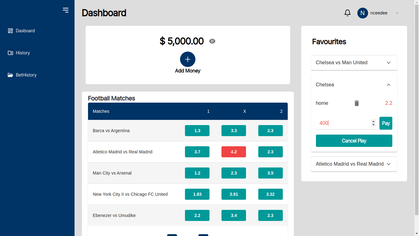 Gobet prediction website